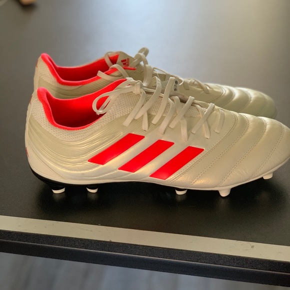 white adidas copa soccer cleats